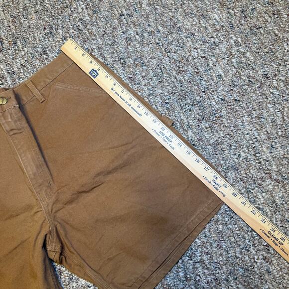 Vintage Deadstock Carhartt B25 Washed Duck Carpenter Shorts Size 40 Made in USA - Picture 5 of 6